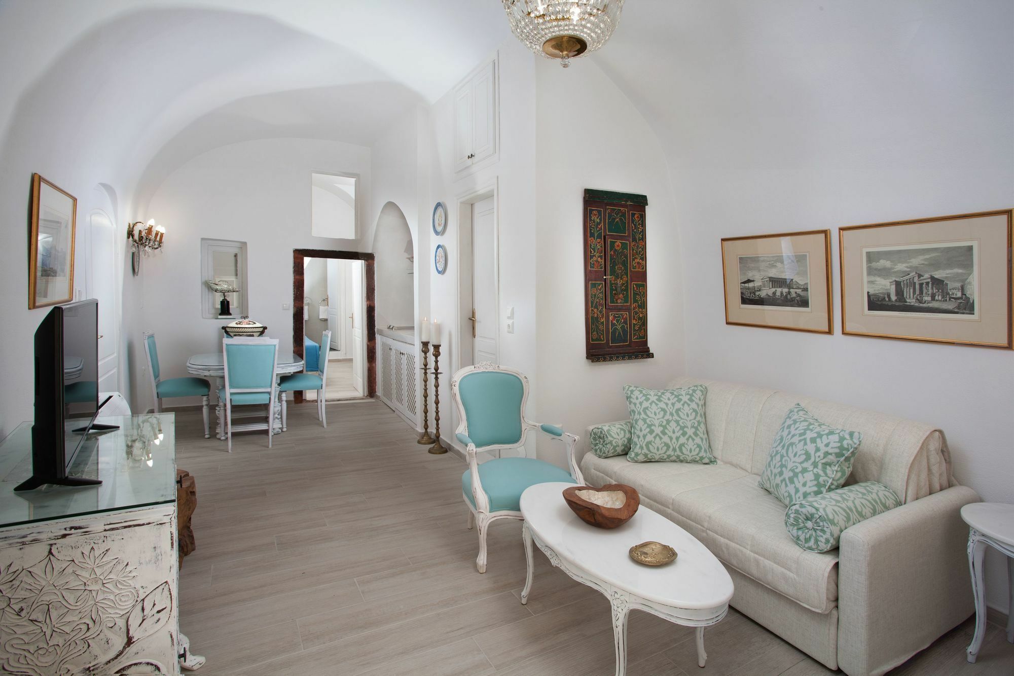 Olive Cave Houses Fira  Exterior photo